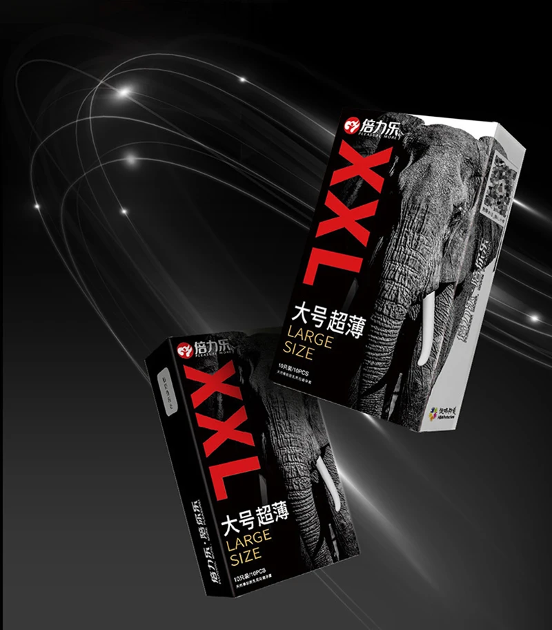55/56/58/60mm Large Size Condom Natural Latex 50pcs Intimate Penis Sleeves Long Lasting for Men Adult Product Couple Sex Toys