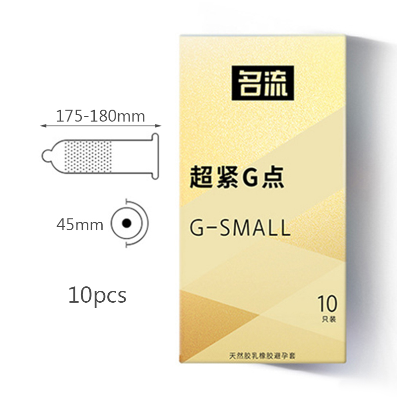 Mingliu 45mm Small Size Condoms for men Delay Ejaculation thin Tight Condom Penis Sleeve Natural Rubber Condones Contraception