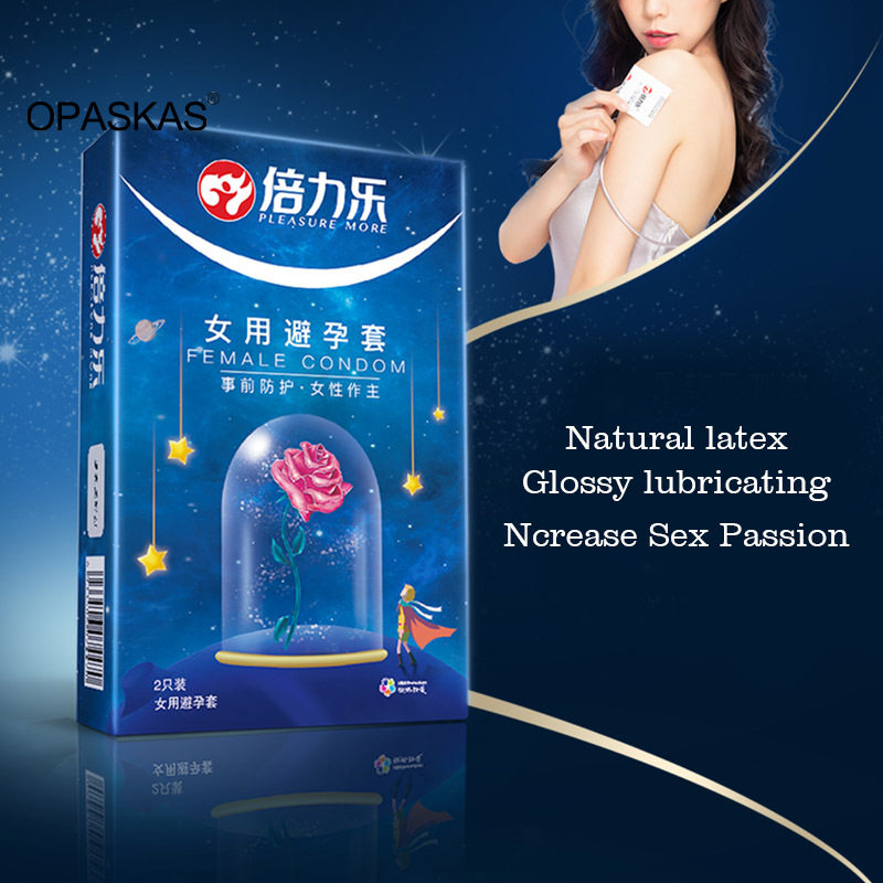 2PCS Female Condoms For Women Wearing Orgasm Latex Rubber women's condoms Male Penis Cock Sleeve Contraceptives For Adults 18+ 2PCS Female Condoms For Women Wearing Orgasm Latex Rubber women's condoms Male Penis Cock Sleeve Contraceptives For Adults 18+