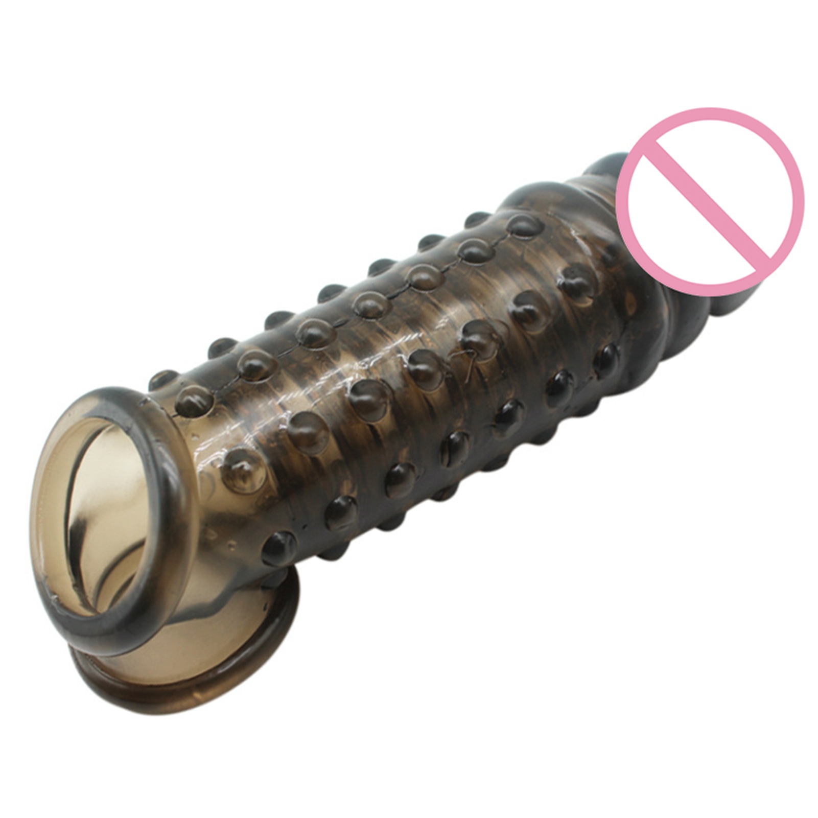Reusable Penis Condoms Extender Cock Rings Delay Ejaculation Dick Cock Sleeves Silicone Glans Cover Enlargement Sex Toys For Men