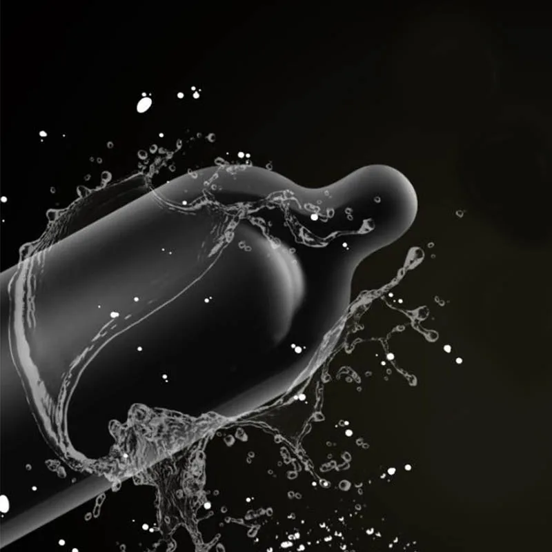 0.01 Ultrathin Condoms For Long Sex Natural Latex Thin Invisible Condom Hyaluronic Scid Penis Sleeve Adult Male Sex Shop For 18+