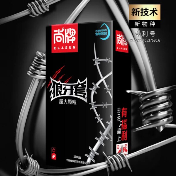 5D Dots Condoms with Tendrils Adult Sex Toys Granule Penis Sleeves For Mens Contraception Safety Condom Couple Sex Supplies Shop