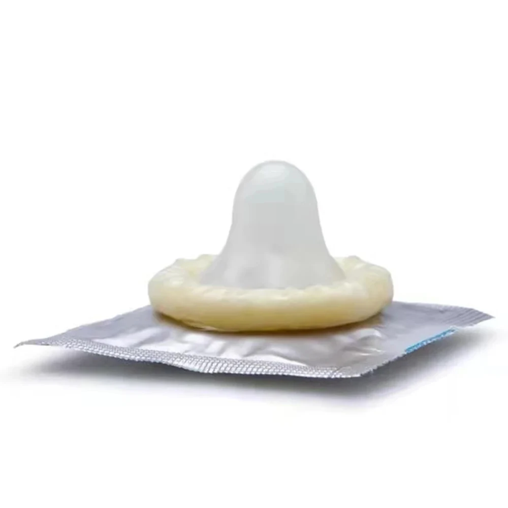 50Pcs Natural Latex Condom Ultra Thin Durable Sensitively Natural Feel Penis Sleeve for Men Sex Shops Adult Product Condones