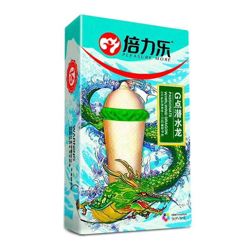 3Pcs Ribbed Condoms for Men Dotted Spike G-spot Vaginal Stimulation Cock Delay Penis Sleeve Adult Sex Toys Couple Sex Tools 18+