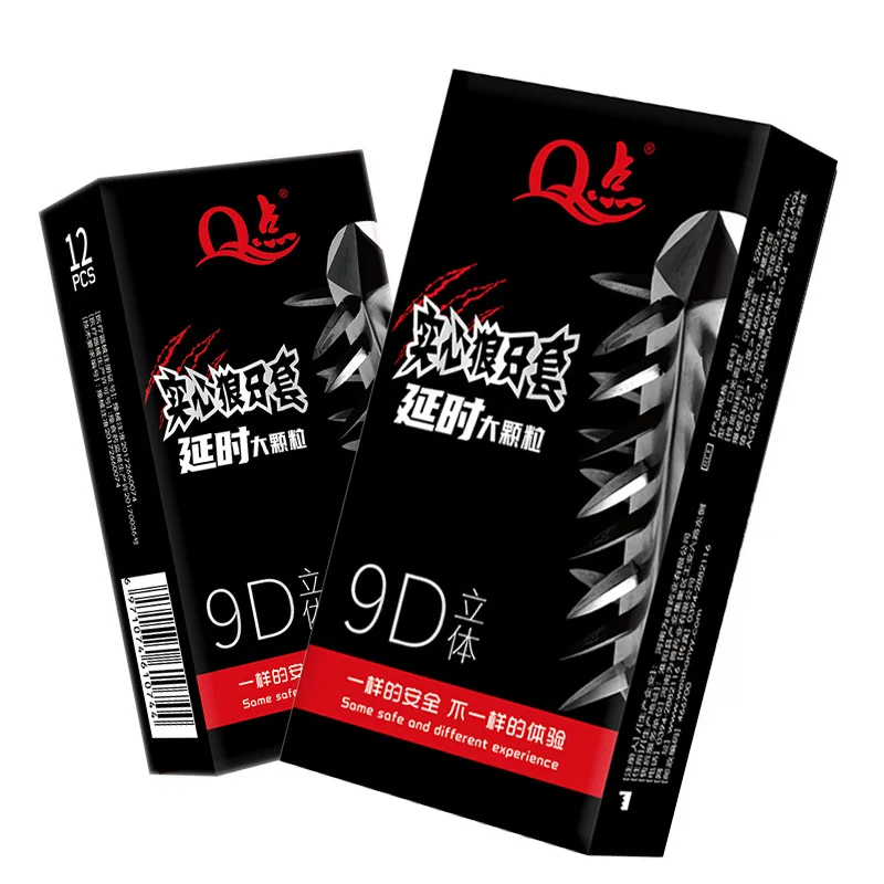 Large Paticles Condom Sex Toys 12PCS 3D Dotted Penis Sleeves Contraception Sex Goods Stimulation Vaginal Condoms Erotic Products Large Paticles Condom Sex Toys 12PCS 3D Dotted Penis Sleeves Contraception Sex Goods Stimulation Vaginal Condoms Erotic Products