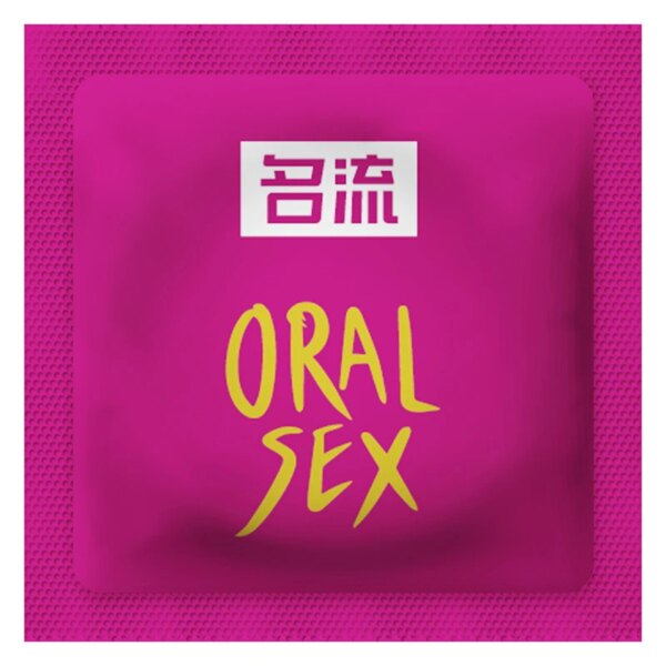 Cherry Flavor Oral Condom Sex Toys For Female 10 PCS Natural Latex Ultra Thin Smooth Condom Contraception Penis Sleeve Sex Shop