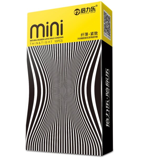 Ultra Thin Condoms S Size 46mm Mini Condom Super Thin Dotted Granular Tighten Sex Toys For Men Passionate Delay Ejaculation 18+