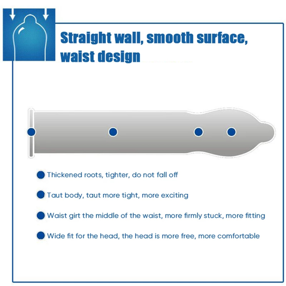 Ultra Thin Condoms S Size 46mm Mini Condom Super Thin Dotted Granular Tighten Sex Toys For Men Passionate Delay Ejaculation 18+