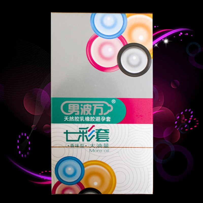 10pcs Luminous Condom Adult Sex Toys For Men Ultra Thin Natural Latex Colorful Penis Sleeves Condom Contraception Sex Supplies