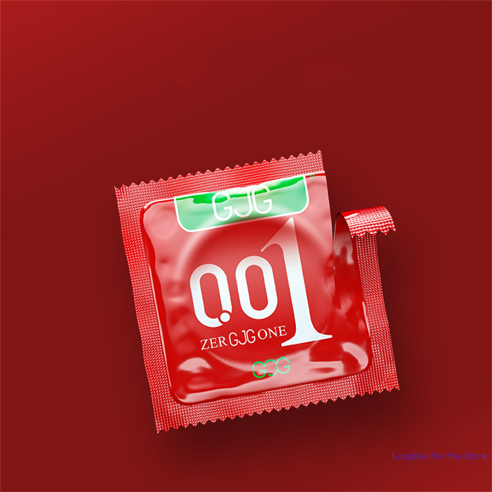 10pcs Super Ultra Thin 0.01mm Condoms Sex Toys For Men Lubricated Penis Sleeve Intimate Condom Full Oil Smooth Adult Sex Product