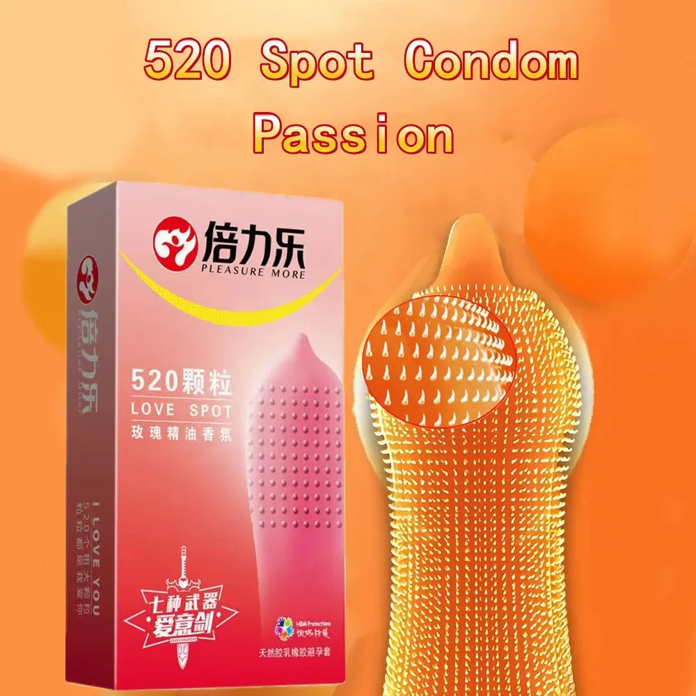 520 Spot Condom Delay for Men Rubber Penis Sleeves Sex Toys Dotted Stimulation Condoms Contraception Erotic Sex Product Condones 520 Spot Condom Delay for Men Rubber Penis Sleeves Sex Toys Dotted Stimulation Condoms Contraception Erotic Sex Product Condones