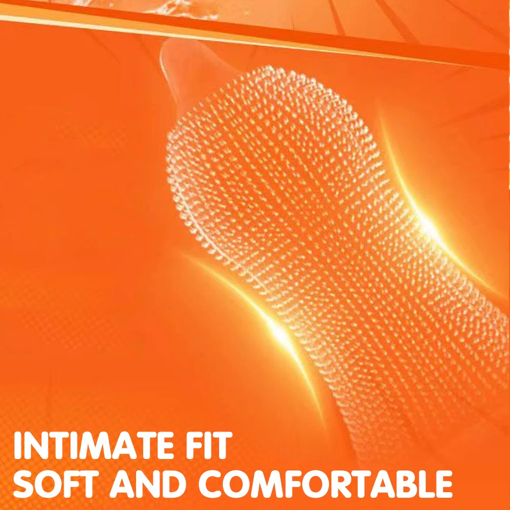 Ultrathin Condoms Sex Toys for Men Natural Latex Dotted Penis Sleeves Condom Lubrication Safer Contraception Sex Supplies Shop