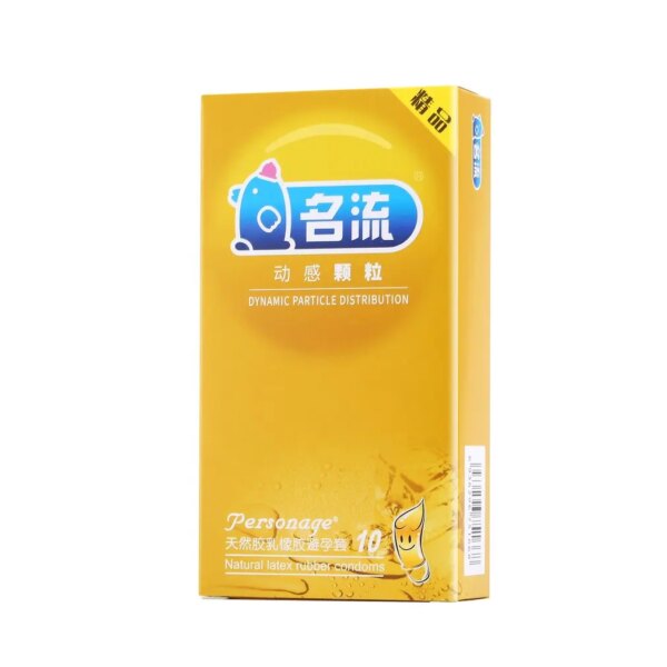 Personage Condoms For Men Delay Ejaculation Pleasure Dots G Spot Stimulation Condom Natural Latex Penis Sleeve Contraceptives