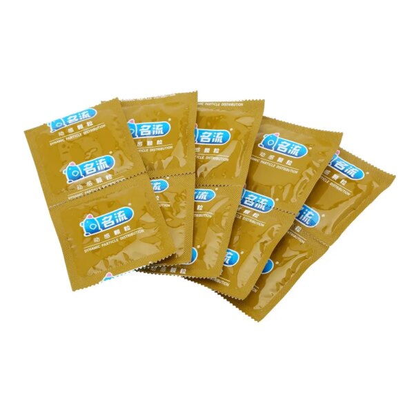 Personage Condoms For Men Delay Ejaculation Pleasure Dots G Spot Stimulation Condom Natural Latex Penis Sleeve Contraceptives