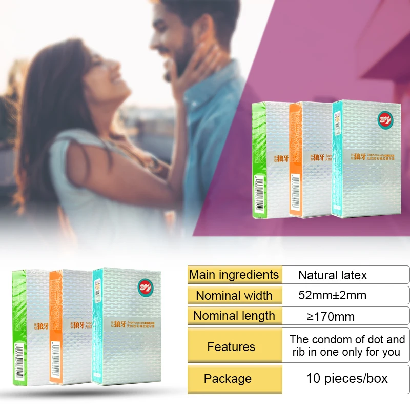 Unusual Condoms For Men Delay Ejaculation Cooling Hot Feeling Condom With Tendrils Dotted Ribs Penis Sleeve For Adults 18