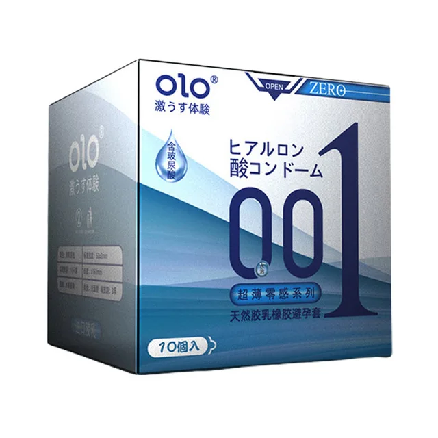 0.01 Ultra Thin Condom For Long Sex Hyaluronic Acid ICE Fire Delay Condoms Safe Sex Penis Sleeve Adult 18 Sex Toys Contraception
