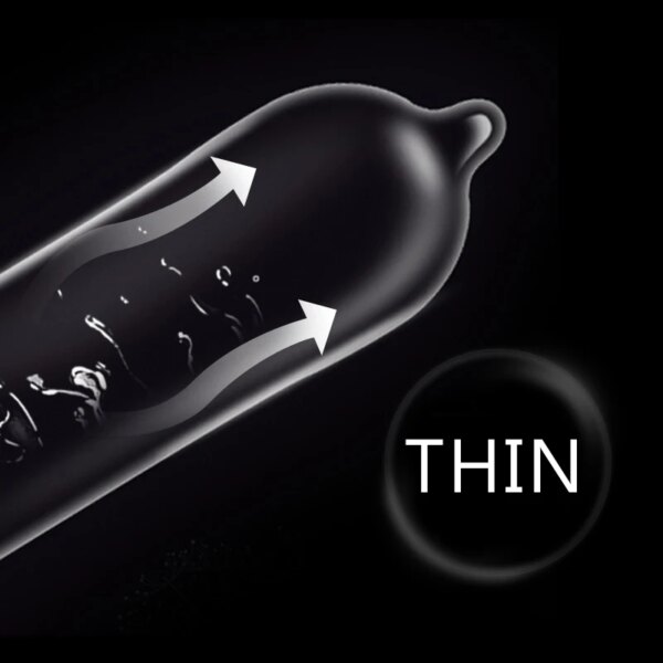24pcs Multipack Condoms for Men Delay Ejaculation Ultra Thin Sensitive Dotted Ribbed Condom Mutual Climax Sexy Toys for Couples