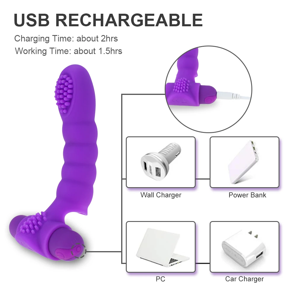 Finger Sleeve Dildo Vibrator G Spot Massage Clit Stimulate Flirting Sex Toys for Women Female Masturbator Adult Sex Products Finger Sleeve Dildo Vibrator G Spot Massage Clit Stimulate Flirting Sex Toys for Women Female Masturbator Adult Sex Products