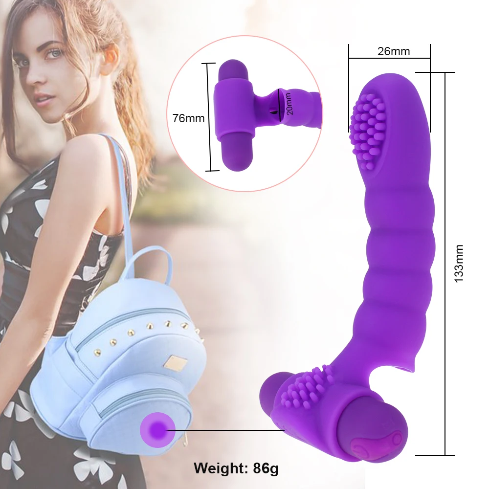 Finger Sleeve Dildo Vibrator G Spot Massage Clit Stimulate Flirting Sex Toys for Women Female Masturbator Adult Sex Products Finger Sleeve Dildo Vibrator G Spot Massage Clit Stimulate Flirting Sex Toys for Women Female Masturbator Adult Sex Products