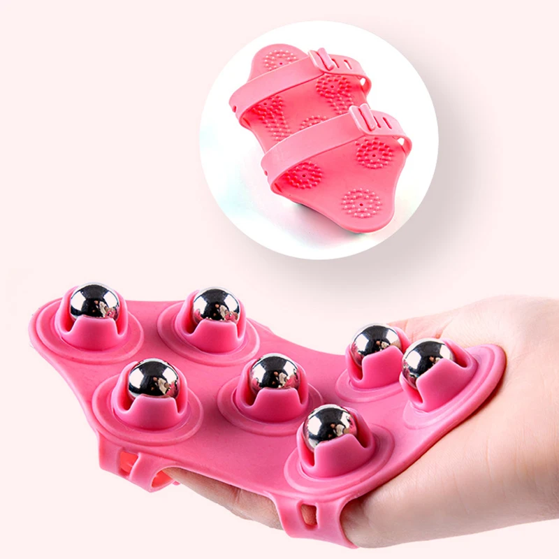 Balls Body Massage Glove Roller Ball Anti-Cellulite Muscle Pain Relief Relax Massager For Neck Shoulder Buttocks Body Care Tools Balls Body Massage Glove Roller Ball Anti-Cellulite Muscle Pain Relief Relax Massager For Neck Shoulder Buttocks Body Care Tools
