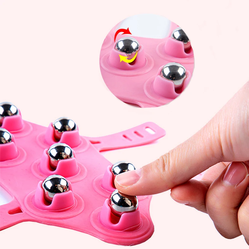 Balls Body Massage Glove Roller Ball Anti-Cellulite Muscle Pain Relief Relax Massager For Neck Shoulder Buttocks Body Care Tools Balls Body Massage Glove Roller Ball Anti-Cellulite Muscle Pain Relief Relax Massager For Neck Shoulder Buttocks Body Care Tools