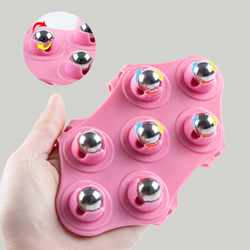 Balls Body Massage Glove Roller Ball Anti-Cellulite Muscle Pain Relief Relax Massager For Neck Shoulder Buttocks Body Care Tools Balls Body Massage Glove Roller Ball Anti-Cellulite Muscle Pain Relief Relax Massager For Neck Shoulder Buttocks Body Care Tools