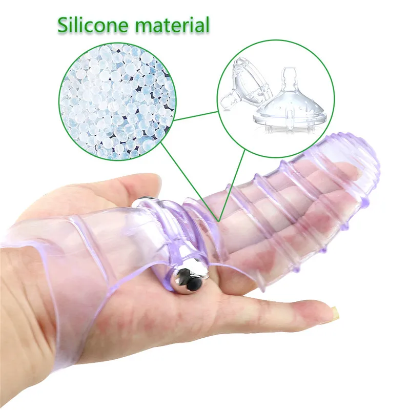 Finger Sleeves Vibrator G Spot Massage Clitoris Stimulate Masturbator Sex Toy For Women Lesbian Orgasm Adult Game Erotic Product Finger Sleeves Vibrator G Spot Massage Clitoris Stimulate Masturbator Sex Toy For Women Lesbian Orgasm Adult Game Erotic Product
