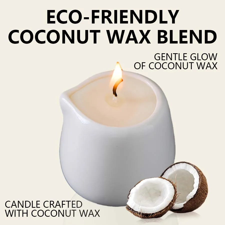 Fruity Scent low heat Massage Oil Candle Ultra Hydrating Body Care with Coconut wax Oil 1.69 oz home decor Valentines Fruity Scent low heat Massage Oil Candle Ultra Hydrating Body Care with Coconut wax Oil 1.69 oz home decor Valentines