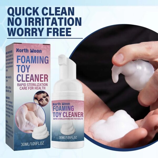Adult Sex Toy Foam Cleaner Sex Toy Dry Cleaner Mild and Non Irritating