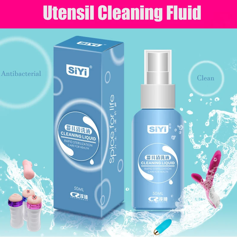Adult Sex Toys Cleaner 50ml Disinfection Liquid for Sex Vibrator Body Safe Cleaning Spray Bottle Sex Products Sterilization
