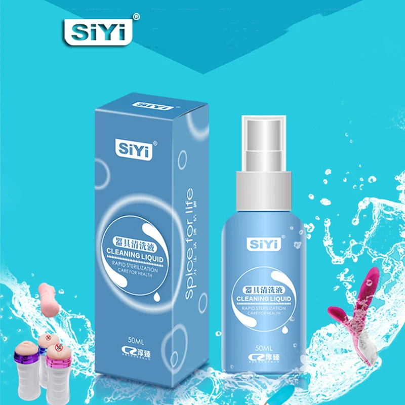 Adult Sex Toys Cleaner 50ml Disinfection Liquid for Sex Vibrator Body Safe Cleaning Spray Bottle Sex Products Sterilization