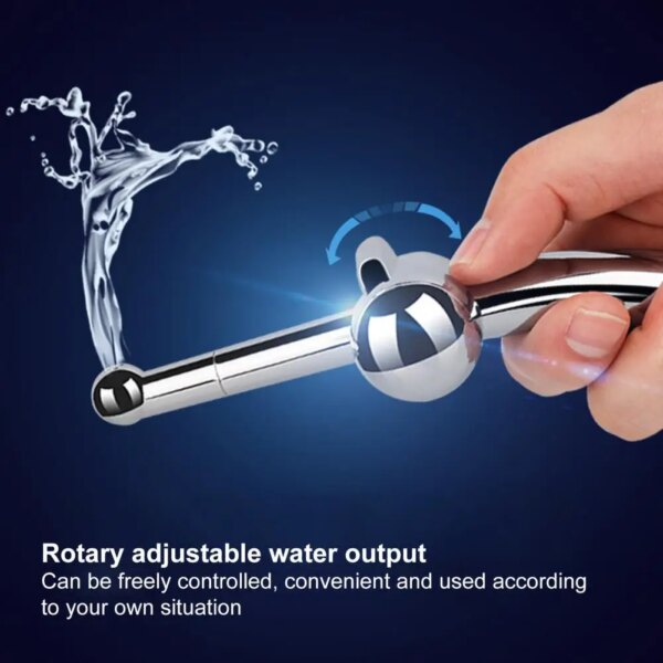 Premium Vaginal Butt Plug Cleaning Washing Tool Standard Interface Anal Cleaner Ease Constipation for Men
