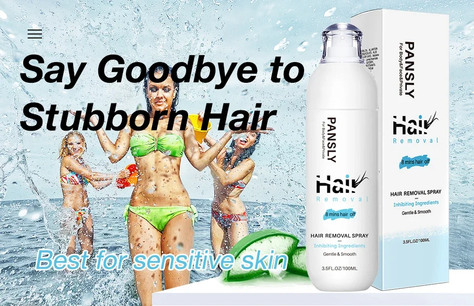 Original Hair Removal Spray For Women 2 in 1 Intimate/Private Hair Removal Spray for Women Pubic Bikini Area Painless Depilatory