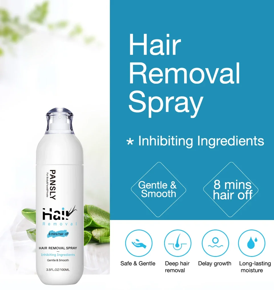 Original Hair Removal Spray For Women 2 in 1 Intimate/Private Hair Removal Spray for Women Pubic Bikini Area Painless Depilatory