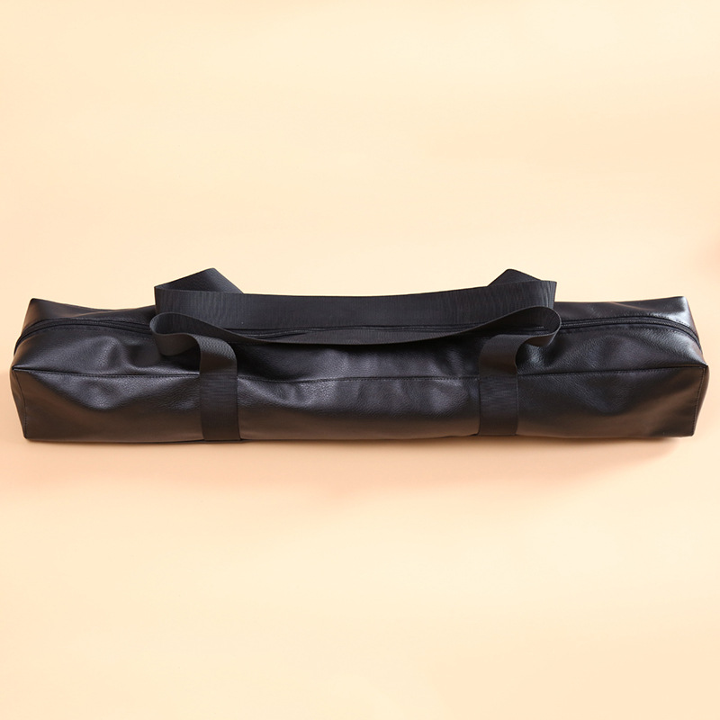 Adult Fun SM Factory Black Leather Sex Handbag Outdoor Storage Bag Luggage Bag Flirting Toys