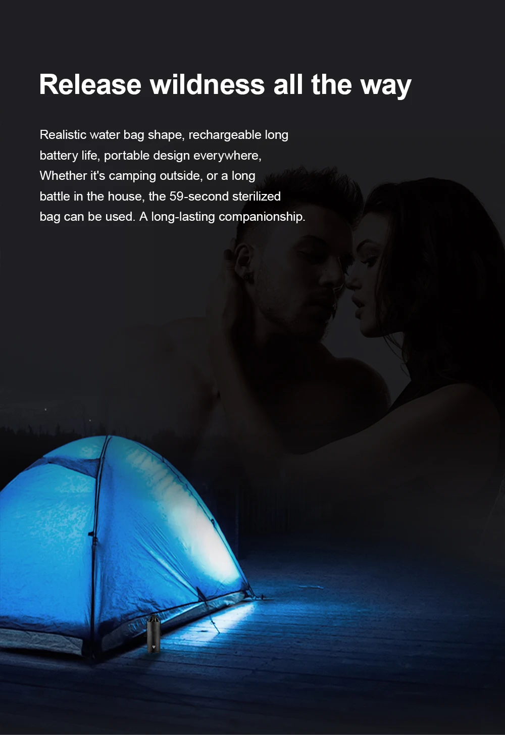 Portable 99% UV Sterilizing Storage Bag for Vibrator Dildo Masturbator Cup Adult Sex Toys Soft Sealable PU Big Space Box