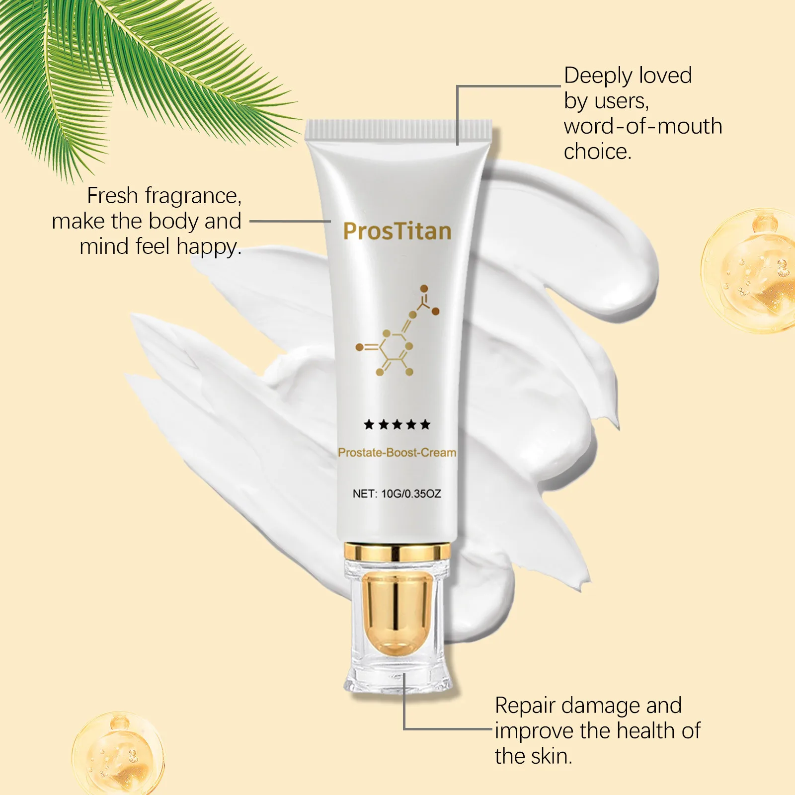 10g Profront Regenerating Cream Boosts Libido Long-lasting Effective Moisturizing And Nourishing Private Areas, Gift For Male