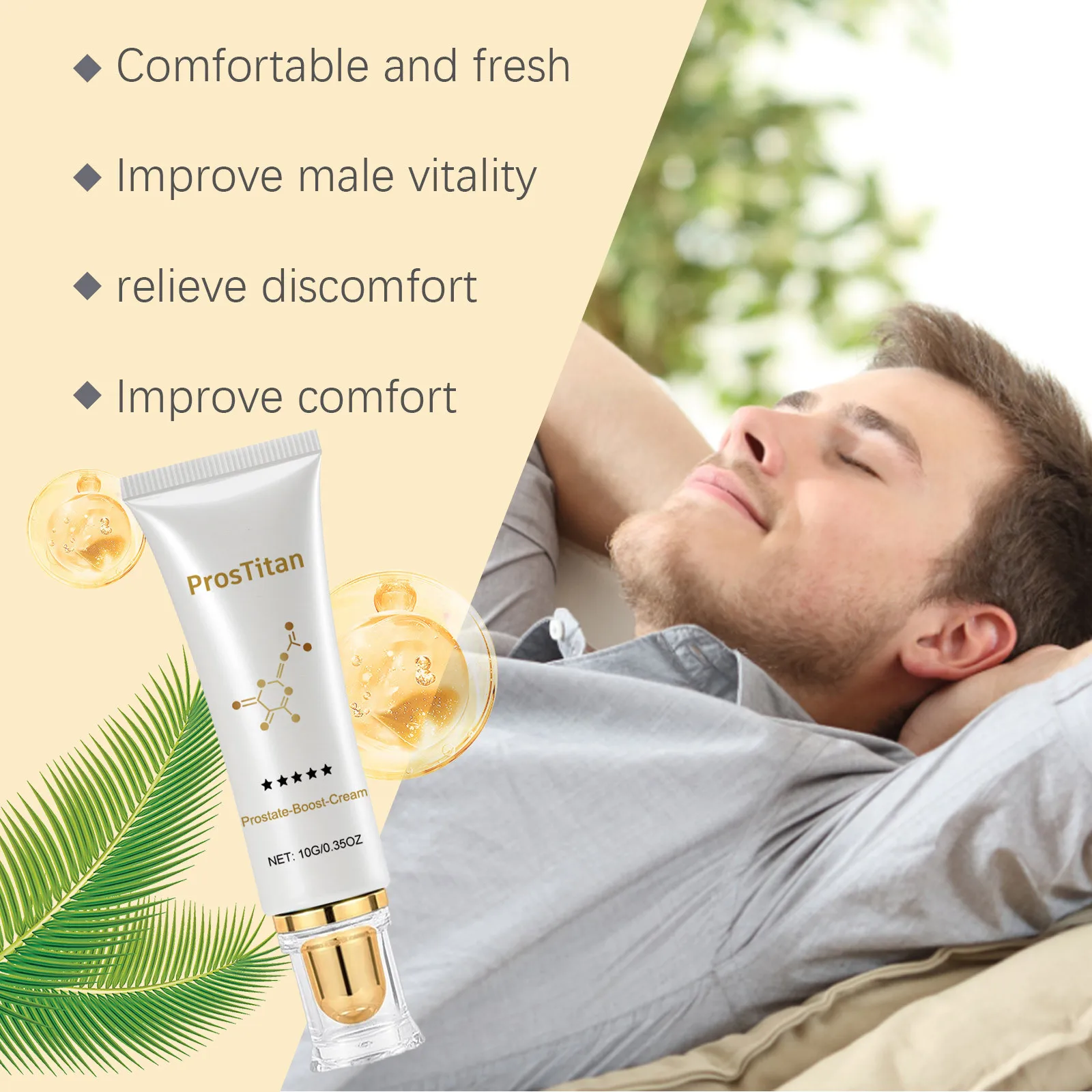 10g Profront Regenerating Cream Boosts Libido Long-lasting Effective Moisturizing And Nourishing Private Areas, Gift For Male