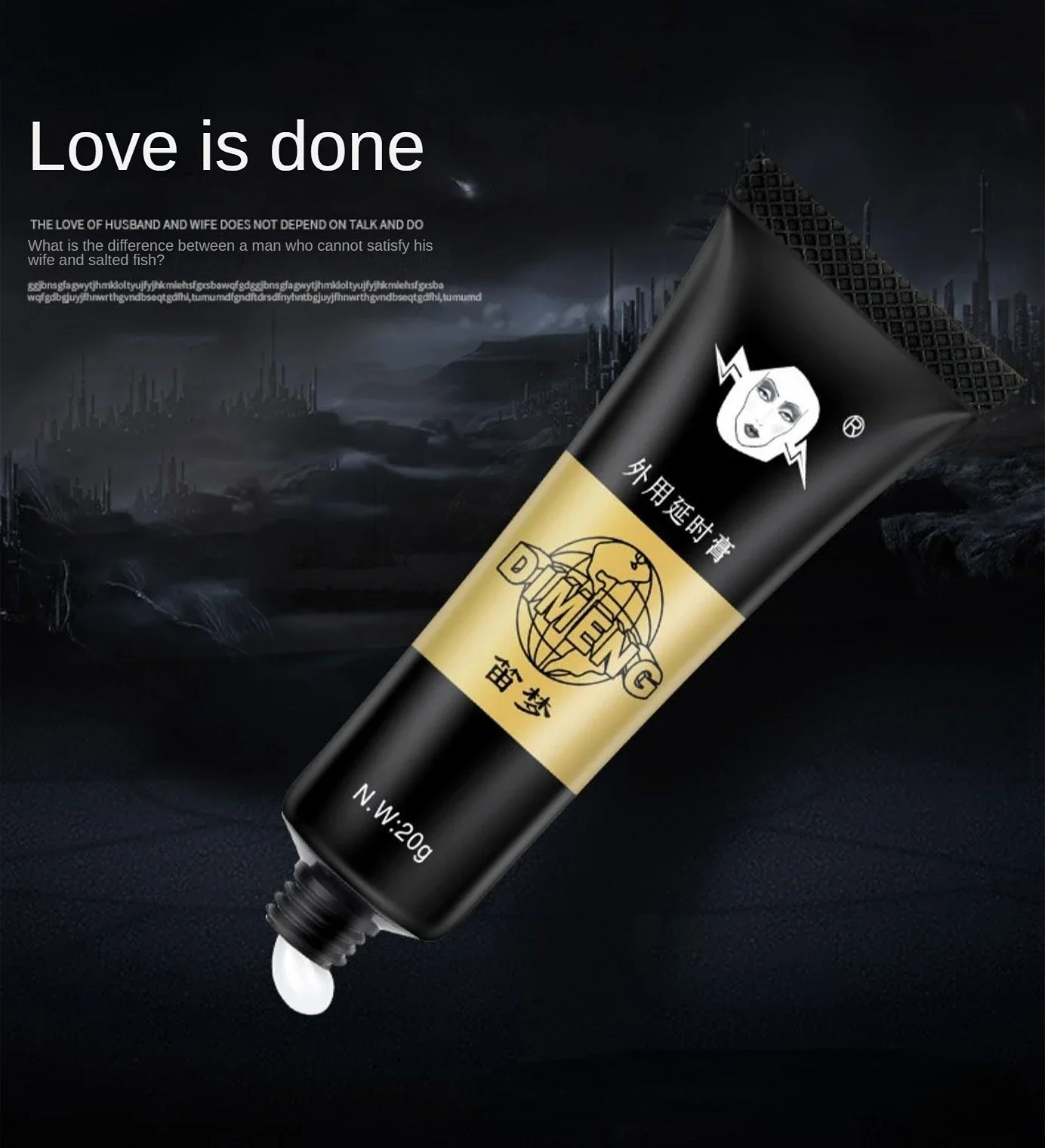 Men Sex Delay Cream Extended Time Sex Big Penis Oil Long Lasting Retardant for Men Gel Prevent Premature Ejaculation Aphrodisiac