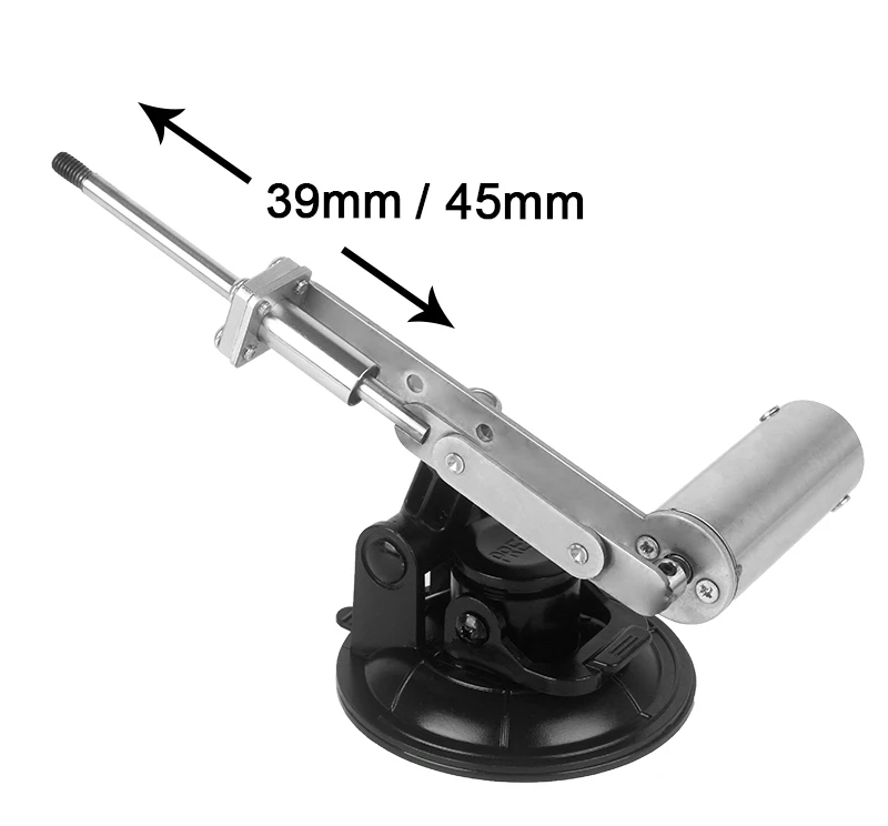 Mini Telescopic Sex Machine 39mm/45mm Stroke with Dildo+60mm Plate Female Masturbation Sexual Kit Reciprocating Linear Actuator