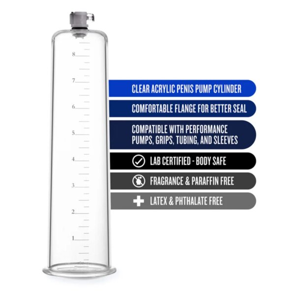 New 9in SMLXLXXL Penis Pump Acrylic Cup Accessories Sex Toy Tools Machine Pene Enlarger Enlargement Adultos Sexy Toys for Men