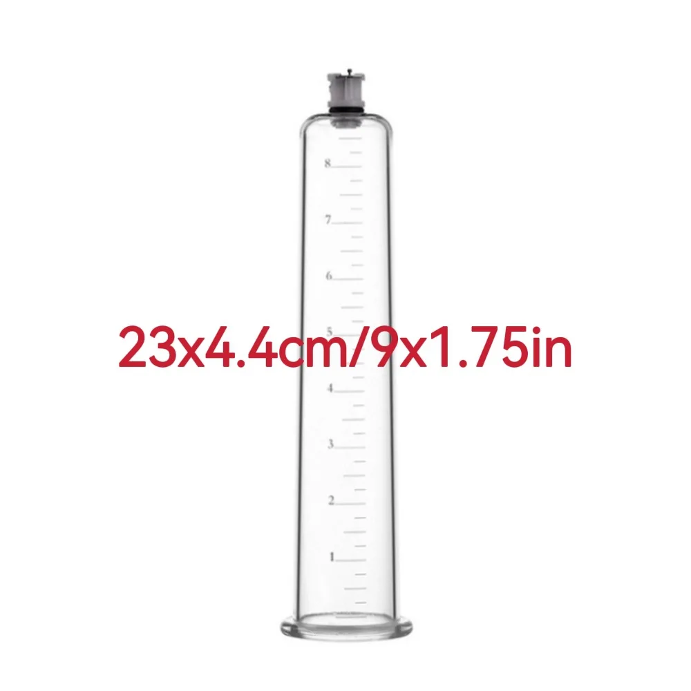New 9in SMLXLXXL Penis Pump Acrylic Cup Accessories Sex Toy Tools Machine Pene Enlarger Enlargement Adultos Sexy Toys for Men