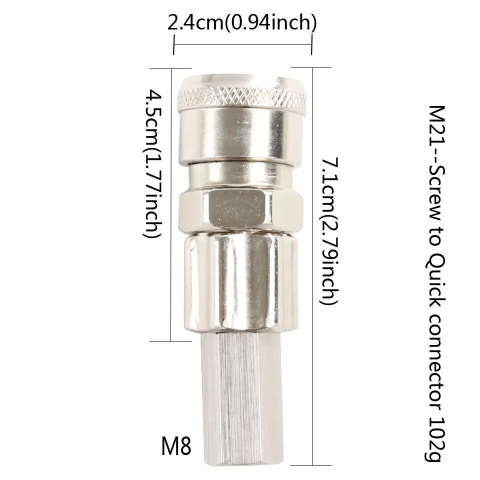 FREDORCH M8/M6 DIY Sex Machine Multi Attachments optional Sex dildos suction cup vac-u-lock Bendable Spring Connector Extensio
