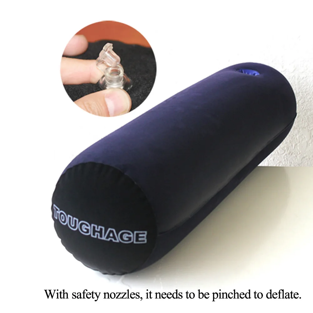 Female Masturbation Pillow Inflatable Sex Hold Pillow Sex Positions Assistance Sofa Adults Sex Furniture Toys With Hole Vibrator