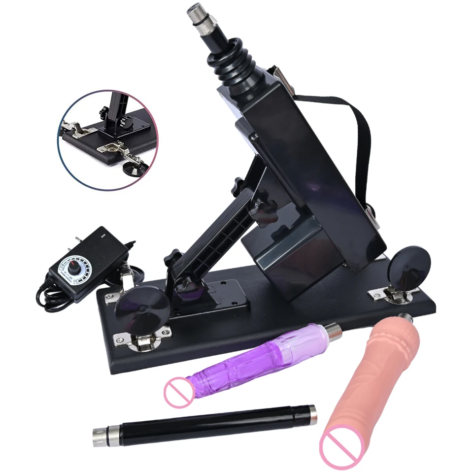 NEW Wireless Sex Machine for Women Masturbation Machine 70W Power Mute Sex Toy with Dildo Masturbator 3-9CM stroke love machine