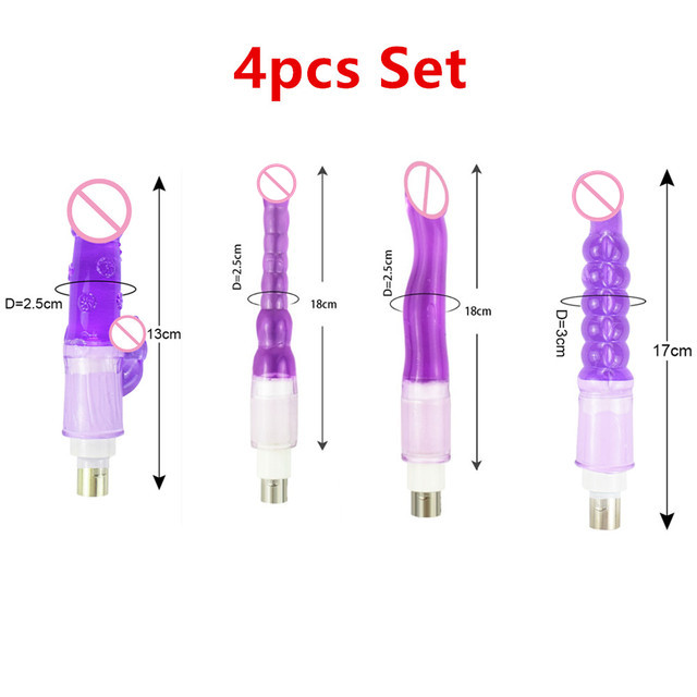 Entry Level Sex Machine Dildo Attachments A2/A3 Big Dildos for Women Men Masturbation Anal Plugs Kit 3XLR Accessories Sex Shop