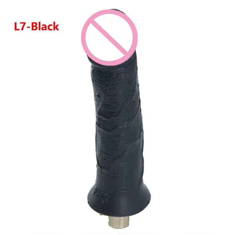 Soft and Flexible Silicone Dildos Sex Toys for Women Pleasure Sex Masturbation Machine Penis Attachments with 3XLR Connector