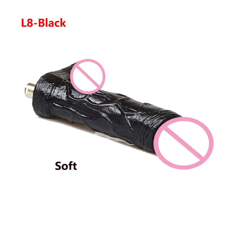 Soft and Flexible Silicone Dildos Sex Toys for Women Pleasure Sex Masturbation Machine Penis Attachments with 3XLR Connector