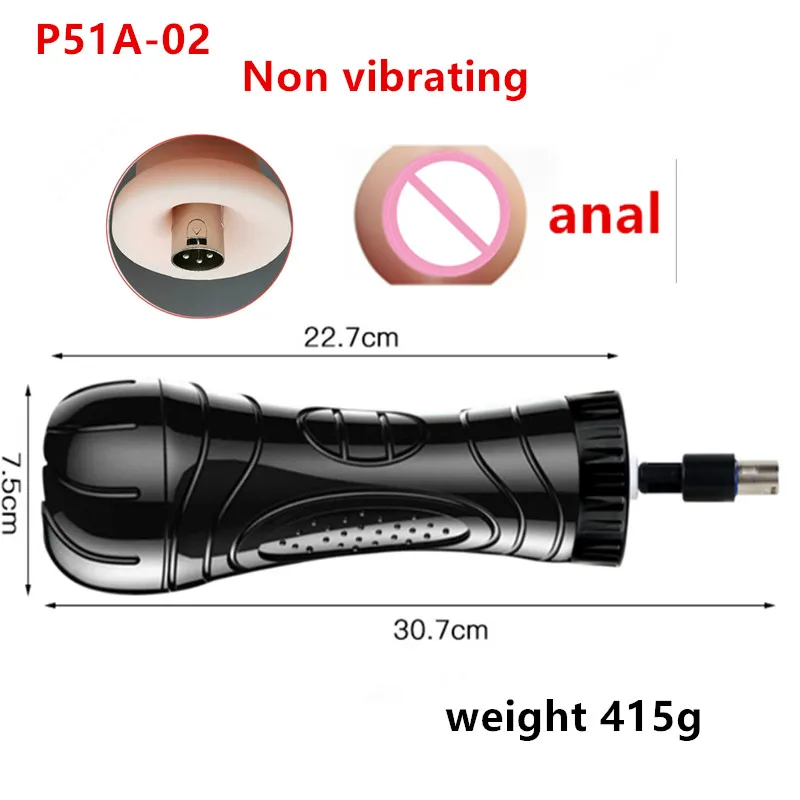 3XLR Sex Machine Masturbation Cup Attachments  vagina anal oral sex cup  Accessories  Vibration Sex Toys for  Men