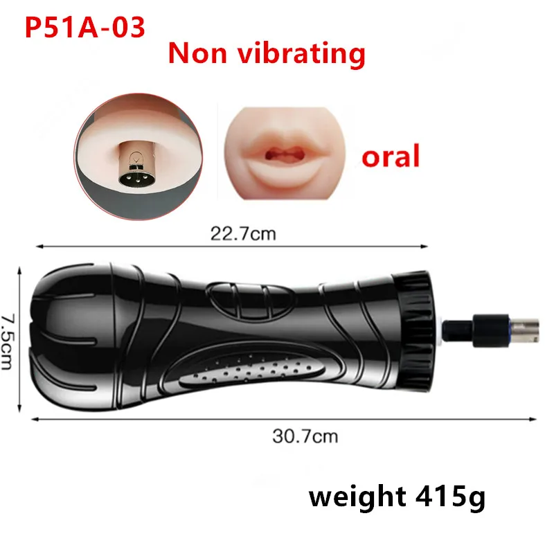 3XLR Sex Machine Masturbation Cup Attachments  vagina anal oral sex cup  Accessories  Vibration Sex Toys for  Men